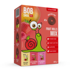 Bob Snail Fruit Rolls Mix 420g