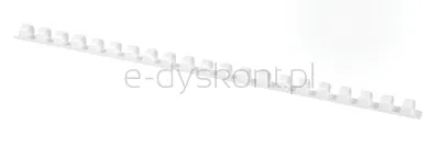 Office Products Grzbiety do bindowania A4, 8mm (45 kartek), 100 szt., białe 