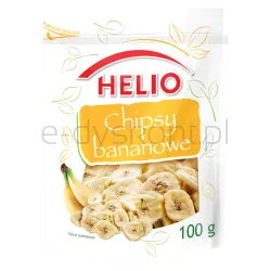 Helio Chipsy Bananowe 100 G
