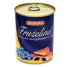 Prospona Frużelina Borówka Amerykańska W Żelu 380G