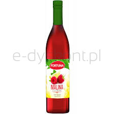 Fortuna Syrop o smaku malina z cytryną 440 ml