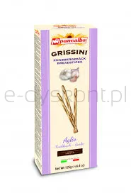 Grissini Paluszki Chlebowe Z Czosnkiem 125G