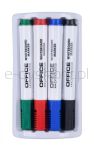 Zestaw 4 Markerów Z Gąbką Magnetyczną Office Products, Do Tablic Suchościeralnych, Mix Kolorów - 2