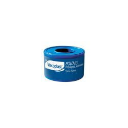 Viscoplast  Przylepiec Tkaninowy Polovis, 25Mmx5M, Biały