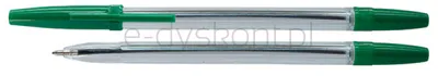 Office Products Długopis, 1,0mm, zielony 