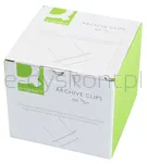 Office Products Klipsy Archiwizacyjne Z-Clip, Grubość Pliku Max. 7Cm, Biały  - 3