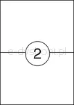 Office Products Etykiety 210x148mm, białe, 100 ark. - 2