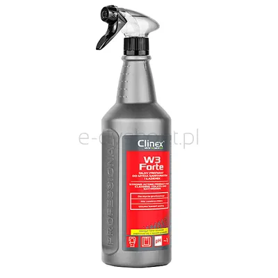 Clinex Preparat W3 Forte, do mycia sanitariatów i łazienek, 1l
