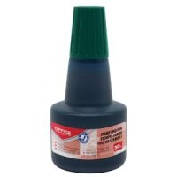 Office Products Tusz do pieczątek 30ml, zielony [BIURO]