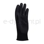 Donau Rękawice Safety Pu Black, Kat. Ii, Rozm. 10, Czarne - 3