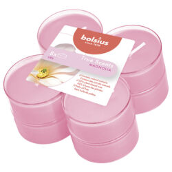 Bolsius Świece Zapachowe Maxi Light 8 Szt True Scents Magnolia