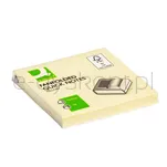Q-Connect Bloczek Samoprzylepny Typu Z, 76X76Mm, 1X100 Kart., Jasnożółty  - 2