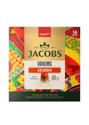 Jacobs Kapsułki Origins Colombia, intensywność 9 - 18 sztuk, 100% Arabica, do ekspresów Nespresso Original*