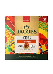 Kapsułki Jacobs Origins Colombia, intensywność 9 - 18 sztuk, 100% Arabica, do ekspresów Nespresso® Original*