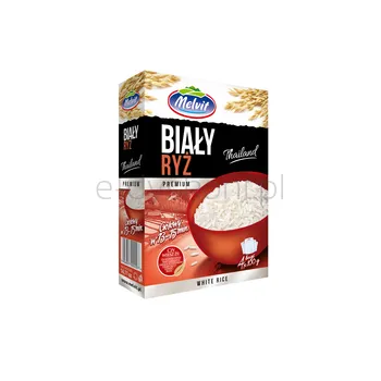 Melvit Ryż biały 4x100g