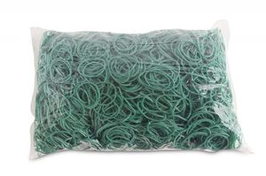 Office Products Gumki recepturki średnica 30mm, 1,5x1,5mm, 60% kauczuku, 1000g, zgrzewka, zielone