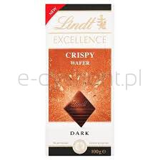 Lindt Czekolada Excellence Crispy Wafer 100G