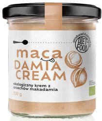 Diet Food Krem z orzechów macadamia 100% BIO 300 g