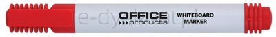 Office Products Marker do tablic okrągły, 1-3mm (linia), czerwony 