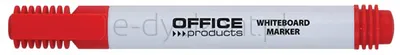 Office Products Marker do tablic okrągły, 1-3mm (linia), czerwony 
