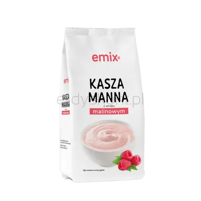 Kasza manna o smaku malinowym emix 500g
