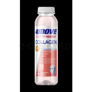 4Move Vitamin Water Collagen brzoskwiniowo-cytrusowy 556 ml