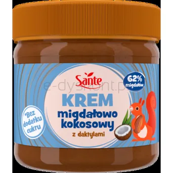 Sante Krem Migdałowo-Kokosowy 180g (6szt)