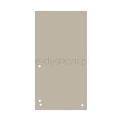 Donau Przekładki Karton, 1/3 A4, 235X105Mm, 100Szt., Szare