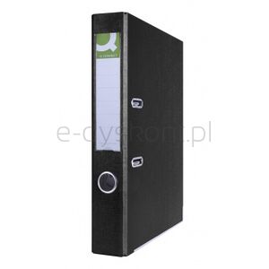 Q-Connect Segregator Hero z szyną, PP, A4/55mm, czarny