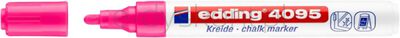 Edding Marker kredowy e-4095 2-3 mm, różowy neonowy