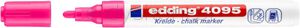 Edding Marker kredowy e-4095 2-3 mm, różowy neonowy