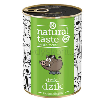 Dolina Noteci Natural Taste Karma dla psa Dziki Dzik 800g