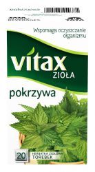Vitax Herbata Zioła Pokrzywa 20 Torebek X 1,5G