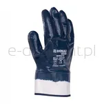Donau Rękawice Safety Nitrile 03, Kat. Ii, Rozm. 8, Granatowe - 2