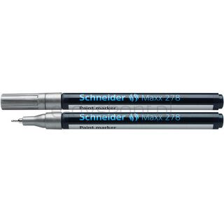 Schneider Marker olejowy Maxx 278, 0,8mm, srebrny