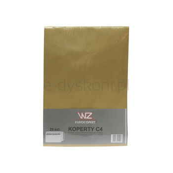 Koperta C-4 Brąz RBD x 40mm, F-25