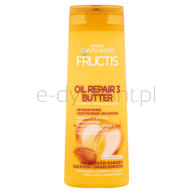 Fructis Oil Repair 3 Butter Szampon Wzmacniający Do Włosów Bardzo Suchych I Zniszczonych 400 Ml