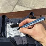 Schneider Marker Permanentny Do Tkanin Maxx 248 Laundry, Okrągły, 1Mm, Blister, Czarny - 7