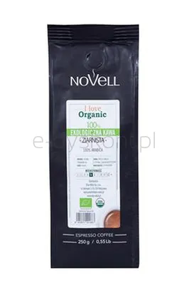 Cafes Novell Kawa ziarnista I love Organic BIO 250 g