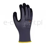 Donau Rękawice Safety Flex-Dotted, Kat. Ii, Rozm. 8, Szare - 2