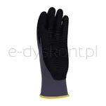 Donau Rękawice Safety Flex-Dotted, Kat. Ii, Rozm. 8, Szare - 3