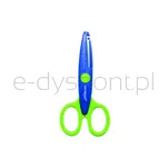 Keyroad Nożyczki Szkolne Craft, ozdobne, zygzak, 13cm, blister, mix kolorów - 4