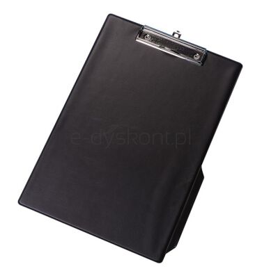 Q-Connect Clipboard deska, z klipsem, PVC, A4 czarny 