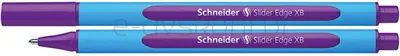 Schneider Długopis Slider Edge, Xb, Fioletowy 