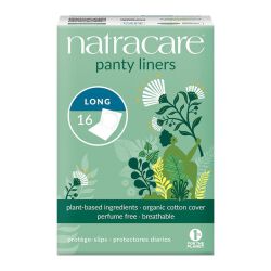 Natracare Wkładki higieniczne long BIO 16 szt.