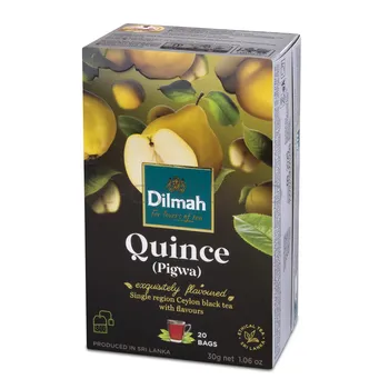 Dilmah Herbata Quince Flavoured Ceylon Black Tea 20x1,5 g