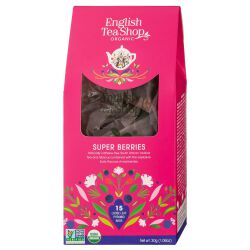 English Tea Shop Herbata Super Berries, 15 Piramidek 30G Bio