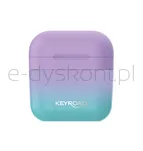 Temperówka plastikowa KEYROAD, opalizująca, podwójna, blister, mix kolorów - 2
