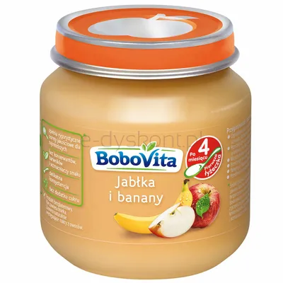 Bobovita DeSerekJabłka I Banany Po 4 Miesiącu 125G