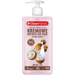 Clean Hands Kremowe Mydło W Płynie Kokosowe, 300 Ml